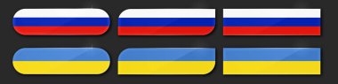 Rusya ve Ukrayna Kimliği Görüntü Vektörü