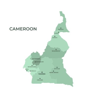 Bölgesel Sınırlar ve Ünlü Şehirler Haritası