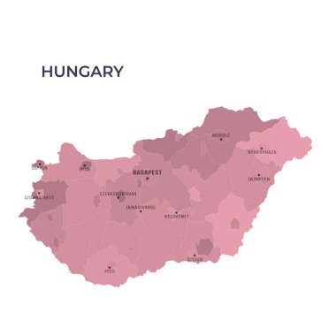 Bölgesel Sınırlar ve Ünlü Şehirler Haritası