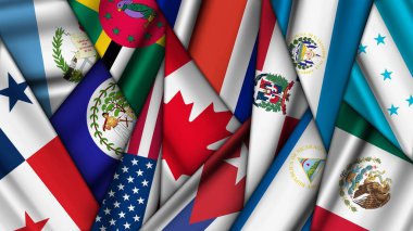 Birbirinin Üzerine Yığılmış Değişken Bayraklar