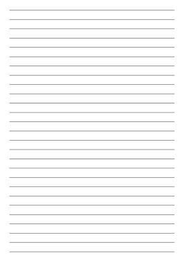 Boş bir kağıt parçası. Notlar, yazılar, çizimler, günlükler için kağıt baskı şablonu. Defter kâğıdı düz yaprak maketi. Okul için, ofis için, iş için. Eğitim basit arkaplan