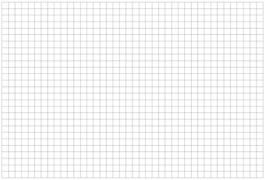 Kare şeklinde geniş sayfa. Not defteri boş desen. Matematik eğitimi arka planı. Okul için defter yapımı için tipografi şablonu. Beyaz arkaplanda siyah ızgara dokusu izole edildi.