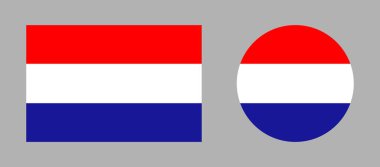 Hırvatistan Sivil Bayrağı çemberi, dikdörtgen simgeler hazır. Hırvat Bayrağı yuvarlak, dikdörtgen şeklinde. Hırvatistan Cumhuriyeti bayrağı ve rozeti.