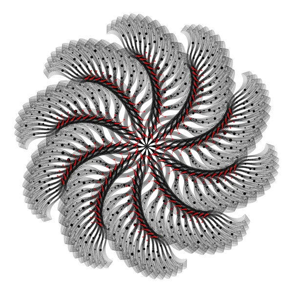 概念的几何花环 — 图库矢量图片