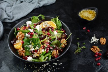 İstekli ıspanak salatası.