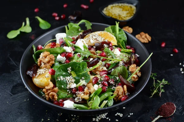 İstekli ıspanak salatası.