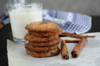 Keto şekersiz tarçınlı kurabiye.