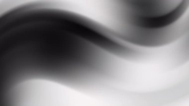 Soyut arkaplan düz dalgalar akışkan hareket gri gradyan zarif doku modern tasarımlar, kurumsal sunumlar, sanatsal arkaplanlar ve dijital grafikler için uygun yumuşak eğriler.