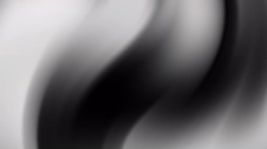 Soyut siyah beyaz sıvı gradyan tasarım elementleri, arkaplan ve modern görsel kompozisyonlar için uygun pürüzsüz zarif.