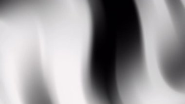 Soyut akışkan arka plan modern tasarım siyah beyaz gradyan zarif doku dalgaları çağdaş sunumlar, web sitesi başlıkları veya dekoratif arkaplanlar için uygundur.