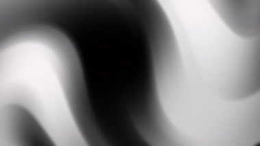 Soyut akış dalgaları pürüzsüz gradyan tek renkli arkaplan, web sitesi afişleri, sunum arkaplanları, dijital sanat veya yazdırma materyalleri için uygun.