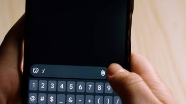 Mesajlaşma uygulamasında 