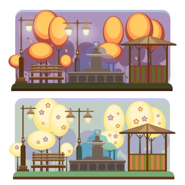  İlkbahar ve sonbahar park