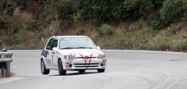 Achladocampos, Yunanistan - 12 Ekim 2025 Achladocampos Tepesi Yunanistan 'da ünlü bir yarış etkinliğidir..