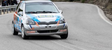 Achladocampos, Yunanistan - 12 Ekim 2025 Achladocampos Tepesi Yunanistan 'da ünlü bir yarış etkinliğidir..