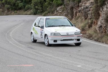 Achladocampos, Yunanistan - 12 Ekim 2025 Achladocampos Tepesi Yunanistan 'da ünlü bir yarış etkinliğidir..