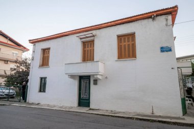 Tripolis, Yunanistan - 27 Ekim 2025 Tripolis Mora 'nın merkezinde tarihi bir şehir