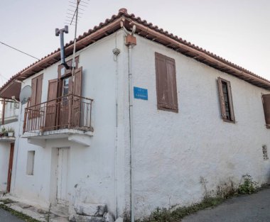 Tripolis, Yunanistan - 27 Ekim 2025 Tripolis Mora 'nın merkezinde tarihi bir şehir