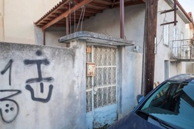 Tripolis, Yunanistan - 27 Ekim 2025 Tripolis Mora 'nın merkezinde tarihi bir şehir