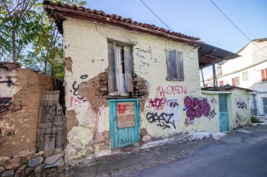 Tripolis, Yunanistan - 27 Ekim 2025 Tripolis Mora 'nın merkezinde tarihi bir şehir