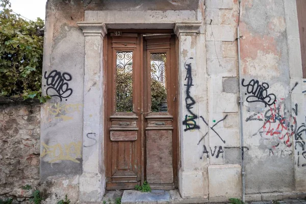 Tripolis, Yunanistan - 27 Ekim 2025 Tripolis Mora 'nın merkezinde tarihi bir şehir