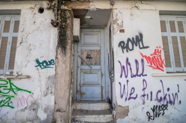 Tripolis, Yunanistan - 27 Ekim 2025 Tripolis Mora 'nın merkezinde tarihi bir şehir