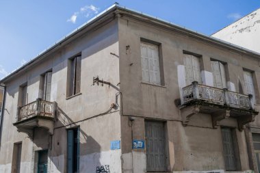 Tripolis, Yunanistan - 9 Kasım 2025 Tripolis Mora 'nın merkezinde tarihi bir şehir