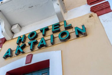 Gytheion, Yunanistan - 14 Kasım 2025 Gytheion Güney Pelponnese 'de geleneksel ve tarihi bir kıyı kentidir..