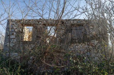 Mantineia, Yunanistan - 11 Aralık 2025 Mantineia, Tripolis kenti yakınlarındaki kırsal alan..