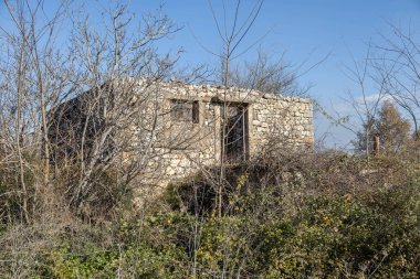 Mantineia, Yunanistan - 11 Aralık 2025 Mantineia, Tripolis kenti yakınlarındaki kırsal alan..