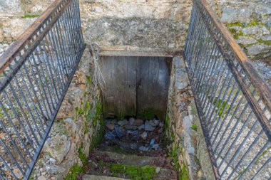 Kapsia, Yunanistan - 6 Ocak 2026 Kapsia Yunanistan 'ın Arcadia bölgesinde geleneksel bir köydür.