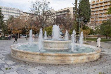 Atina, Yunanistan - 11 Ocak 2026 Atina 'daki her mahallenin kendine has bir çekiciliği ve karakteri var.