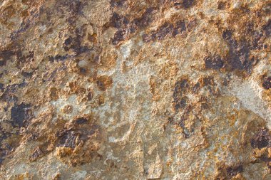 Parlak kahverengi granit doku doğal desenli. Arka plan doğal taş.