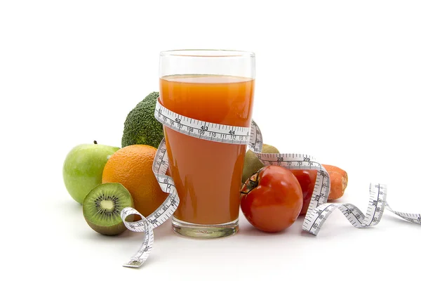 Diet and nutrition juice. — Stock Photo, Image