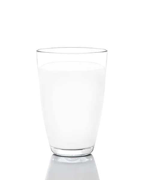 Glas melk — Stockfoto