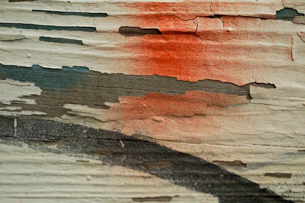 Madeira Velha Textura Colorida Macro — Fotografia de Stock