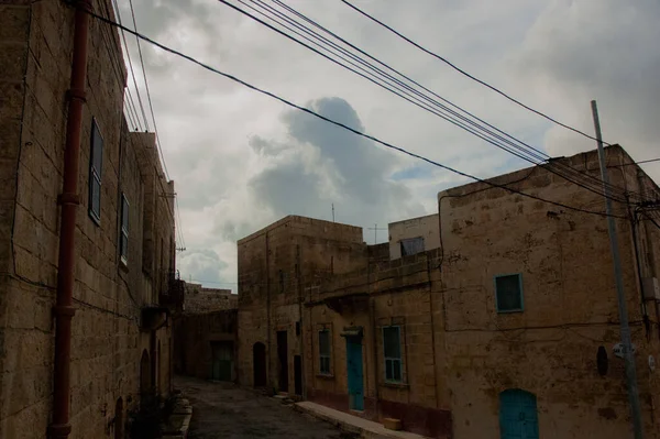 Malta Paisajes Verdes Valle Castillos — Foto de Stock