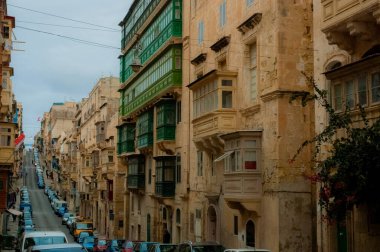 Yazın Avrupa 'da küçük bir sokak