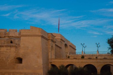 Yazın ortaçağ Malta Şatosu