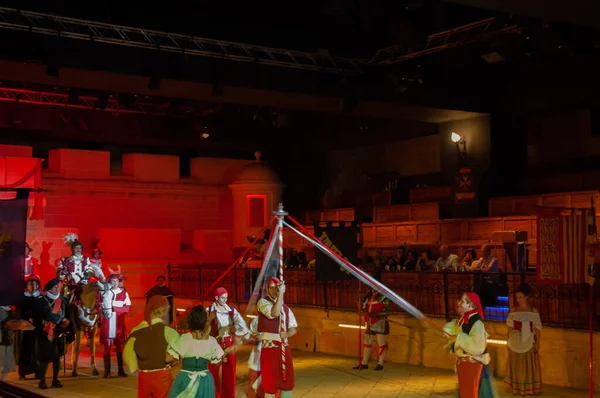 Historisch Festival Met Acteurs Malta — Stockfoto