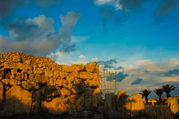 Ancient Stonehedge Building Gozo Island — Stock Photo, Image