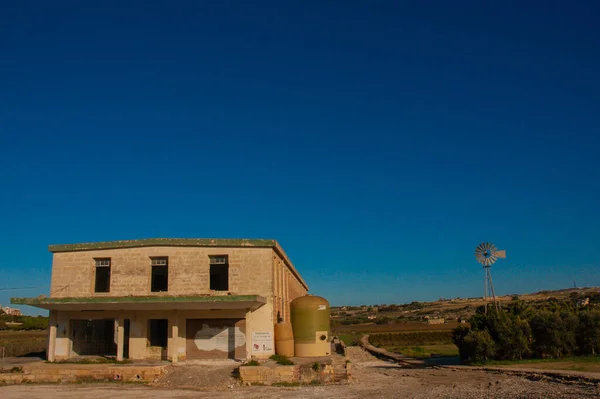 Casa Abandonada Branca Vale — Fotografia de Stock