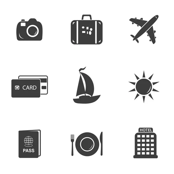 Seyahat ve Turizm Icons set