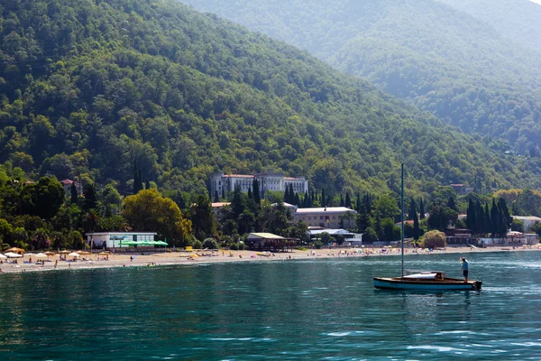 dağ manzaraları ve deniz