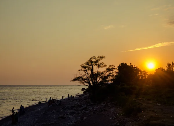 海に沈む夕日 — ストック写真