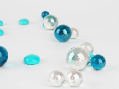 soyut arkaplan, toplar soyut arkaplan olarak şeffaf ve mavi