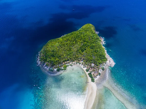 Koh Phangan Thajsko earial zobrazení — Stock fotografie