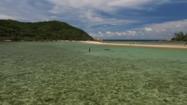 Koh Samui Tayland Koh Mae, snorkling — Stok video