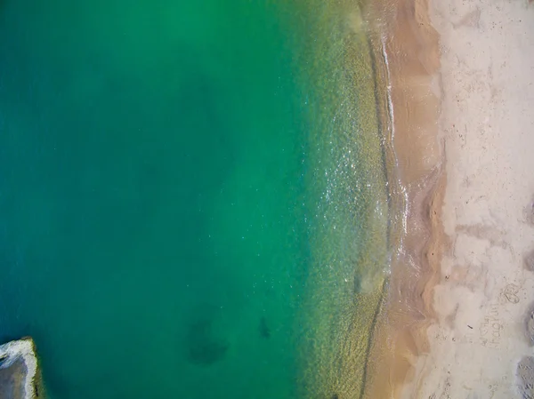 Koh Phangan Thailandia spiaggia aerea e vista sull'acqua — Foto Stock