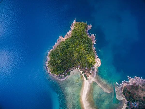 Aerail Koh Mae view, Koh Phangan, Thajsko — Stock fotografie